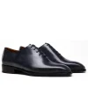 Premium Men's Wholecut Oxford Shoes - Leather Sole