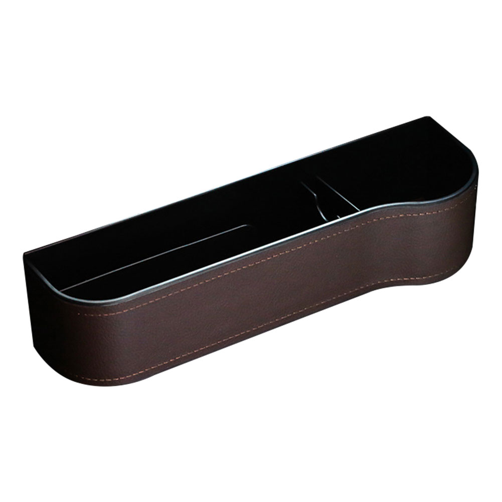 

Car Seat Gap Organizer Console Pocket Storage Box (Passenger Light Brown), 501 Original