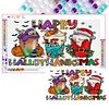 (70*40cm)Halloween Ice Cream Cup - Full Round Drill Diamond Painting