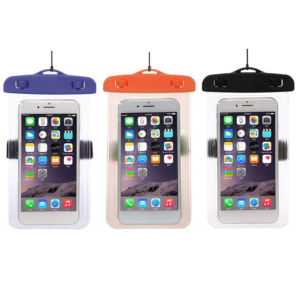 

Waterproof Phone Bag Case Touch Screen Beach Sports Mobile Cover, Blue, 501 Original