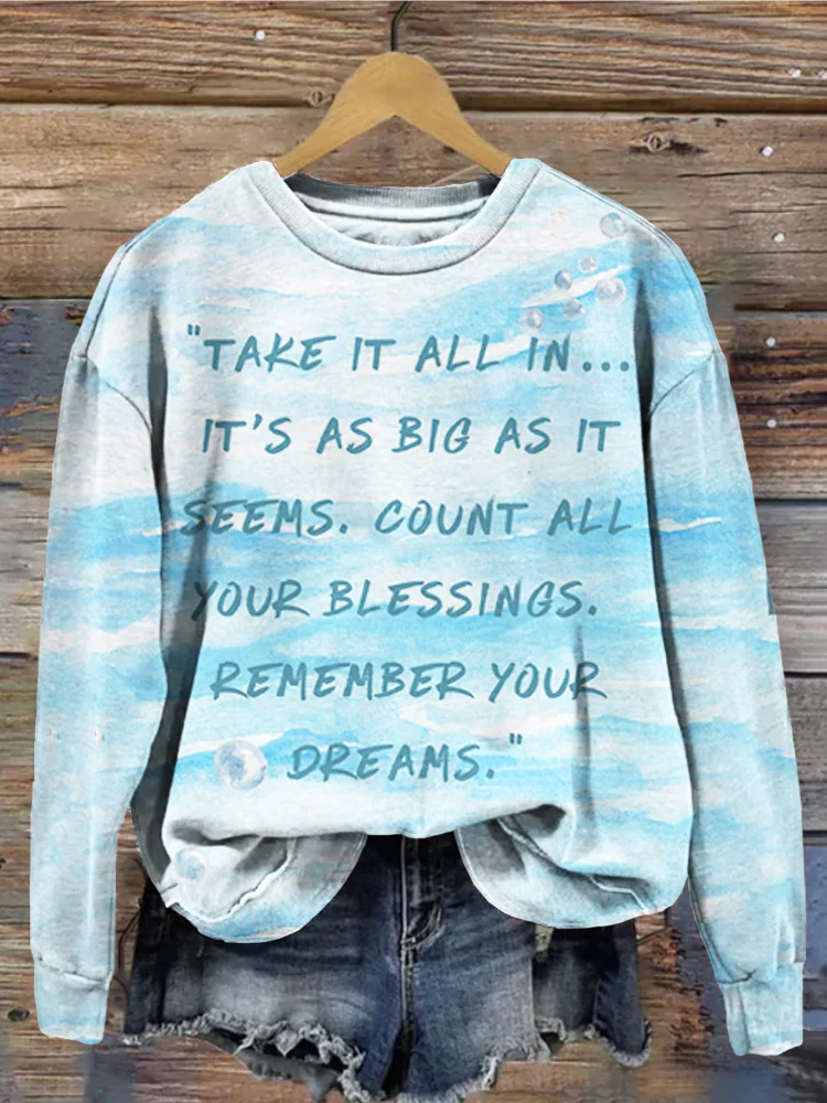 Jimmy Blessings Quote RIP Jimmy Vintage Sweatshirt