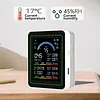 10 in 1 Air Quality Detector with WiFi App Alerts for PM2.5 PM10 CO AQI for Home