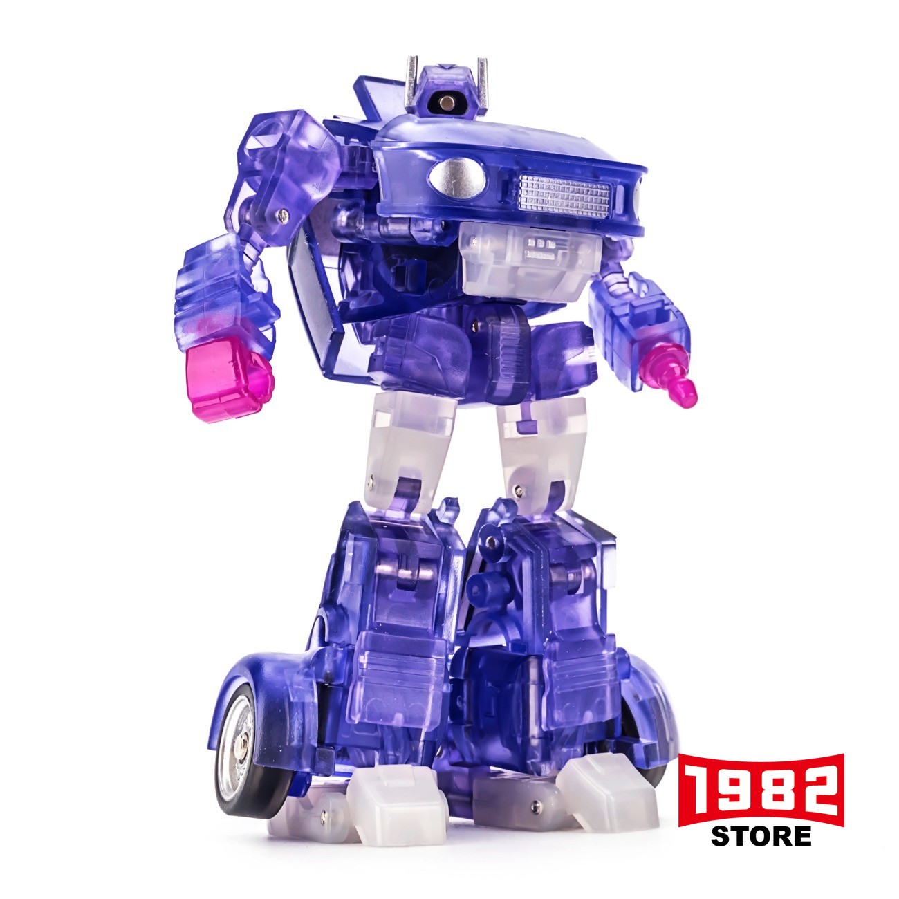 NEWAGE NA H2PT Semi-transparent Shockwave Mini Transformers Toys Action Figure