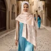 Leaf Pattern Long Shawl Summer Women Hijab Scarf