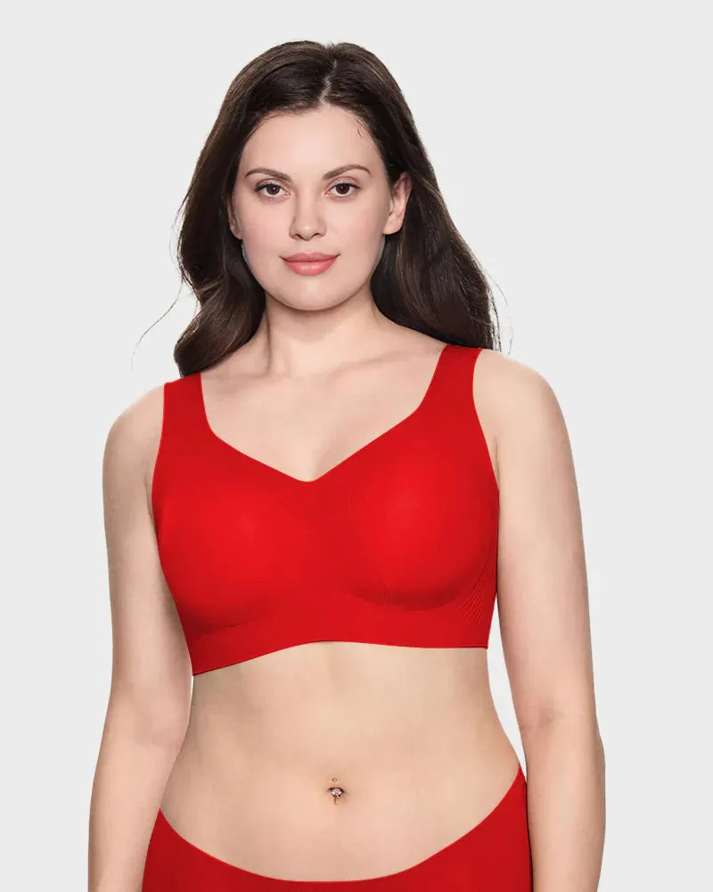 Lifting Wire-Free Antibacterial Jelly Bra