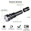 APLOS AP15 1500LM Diving Flashlight with 5 Modes, IPX8 Waterproof Professional Dive Light APLOS Dive Light Official