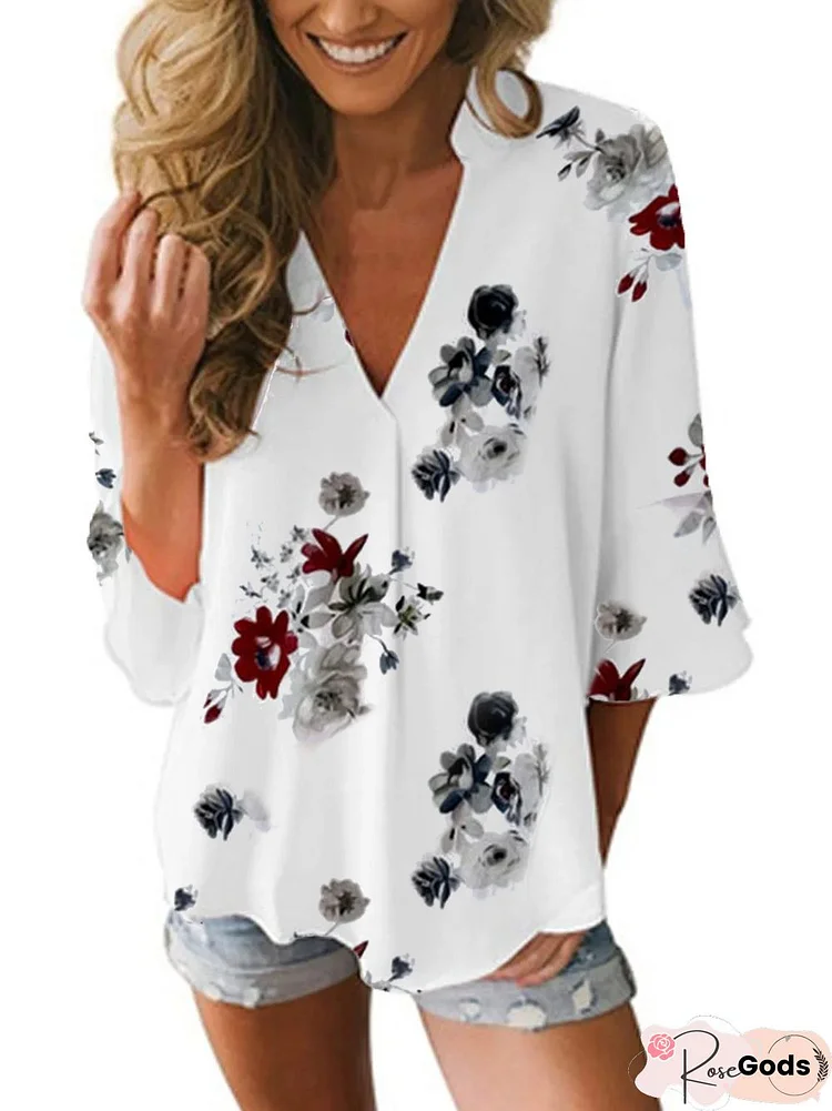 Casual Bell Sleeve Tops