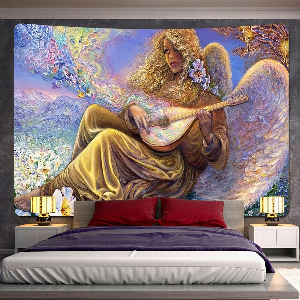 Nigikala scene home decoration printing large size tapestry hippie bohemian decoration background wall sofa blanket