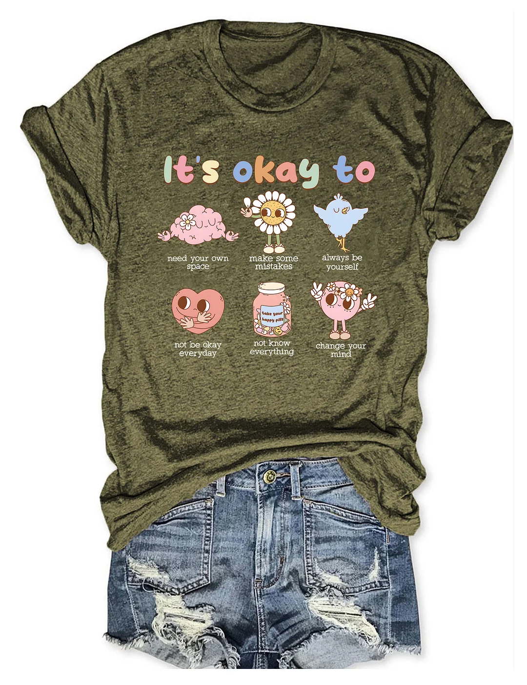 Its Okay To T-shirt