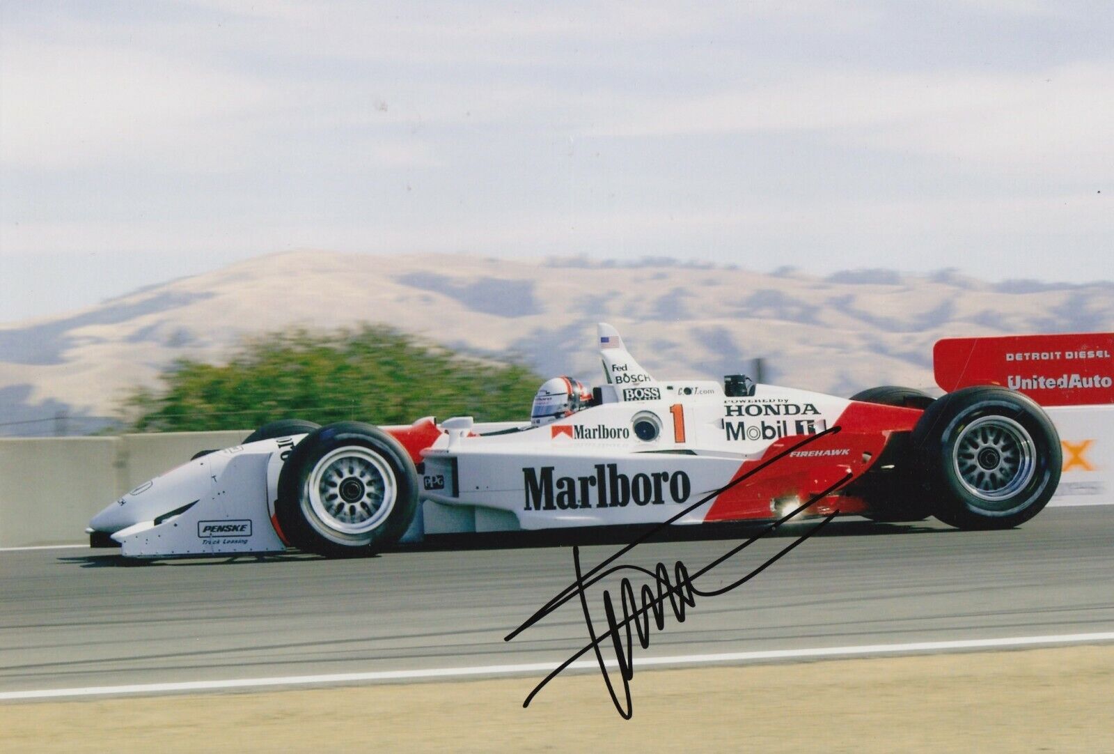 Gil de Ferran Hand Signed 12x8 Photo Poster painting - Indy 500 Autograph 9.