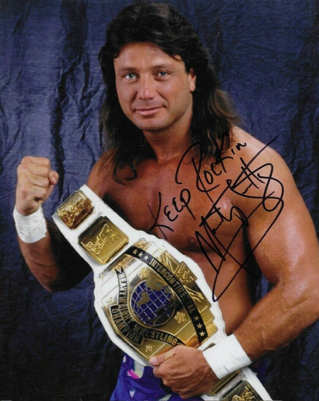 Marty Jannetty ( WWF WWE ) Autographed Signed 8x10 Photo Poster painting REPRINT