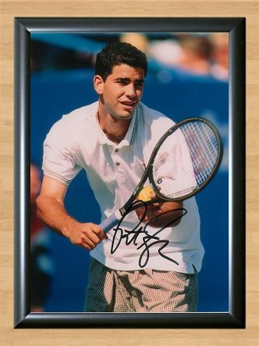 Pete Sampras Open Signed Autographed Photo Poster painting Poster Print Memorabilia A3 Size 11.7x16.5