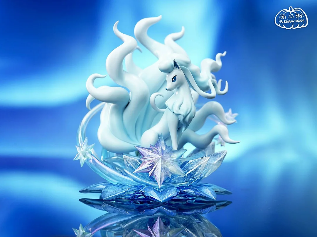 1 20 Scale World Zukan Alolan Ninetales Pokemon Resin Statue 1-20-scale-world-zukan-alolan-ninetales-pokemon-resin-statue