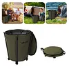20L Camping Trash Can Garbage Bucket Large Capacity with Lid Camping Accessories