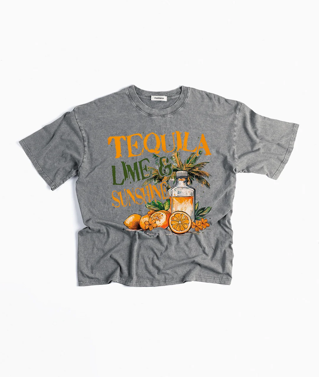  Tequila Lime Washed T-shirt