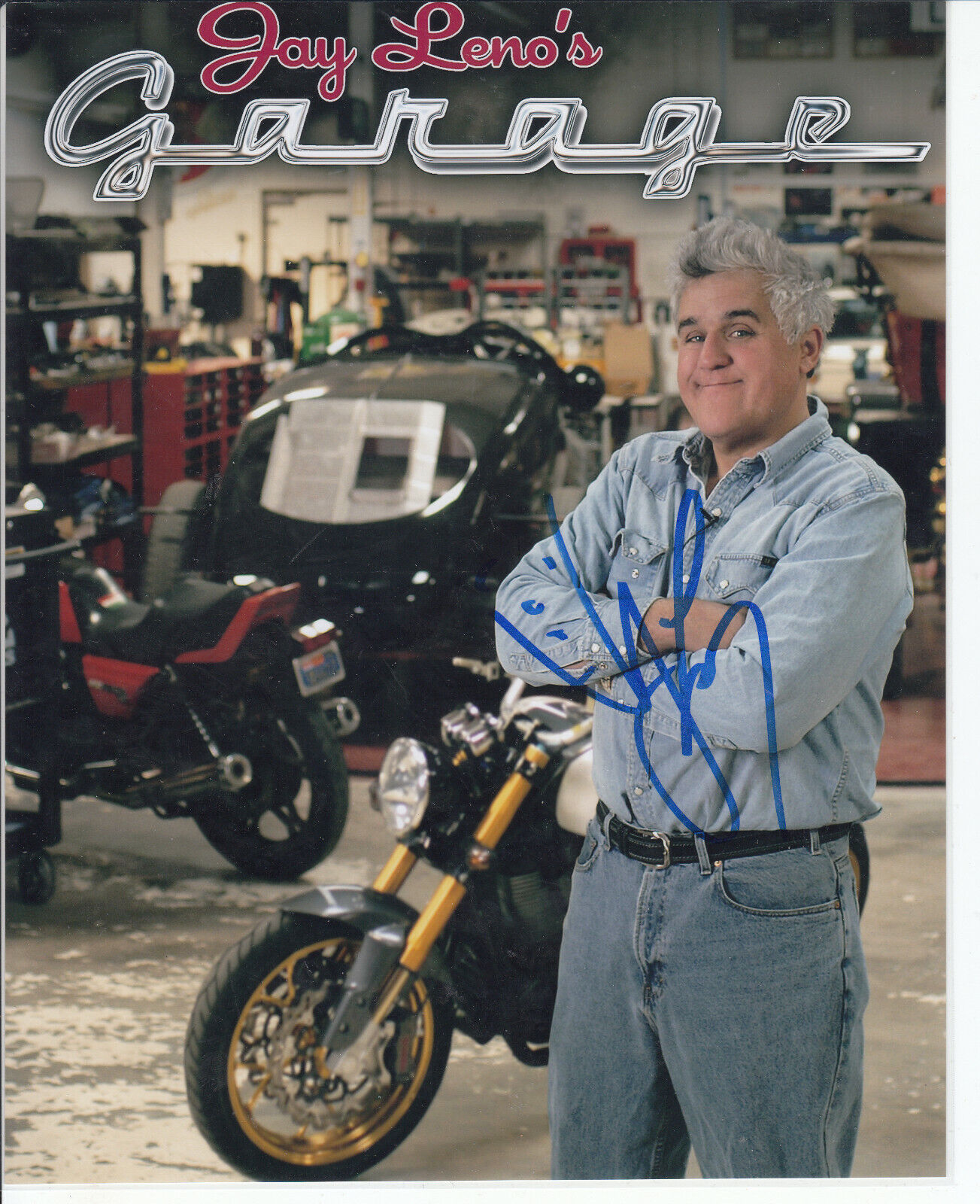 Jay Leno Signed Auto Autograph 8x10