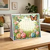 DIY 2027 Diamond Painting Calendar Art Kit Paper Desk Calendar Desktop Decoration Craft Kit