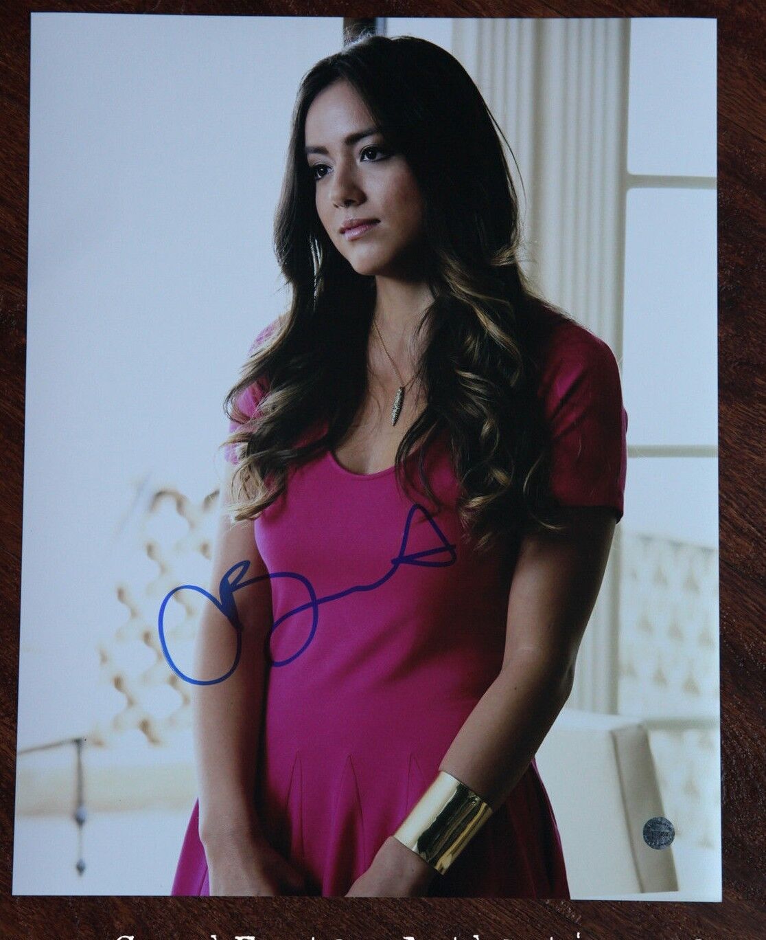 GFA Agents of s.h.i.e.l.d. actress * CHLOE BENNET * Signed 11x14 Photo Poster painting MH5 COA