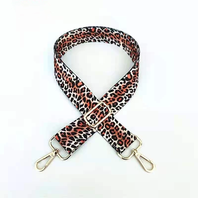 New Leopard Print Wide Shoulder Luggage Accessories Strap