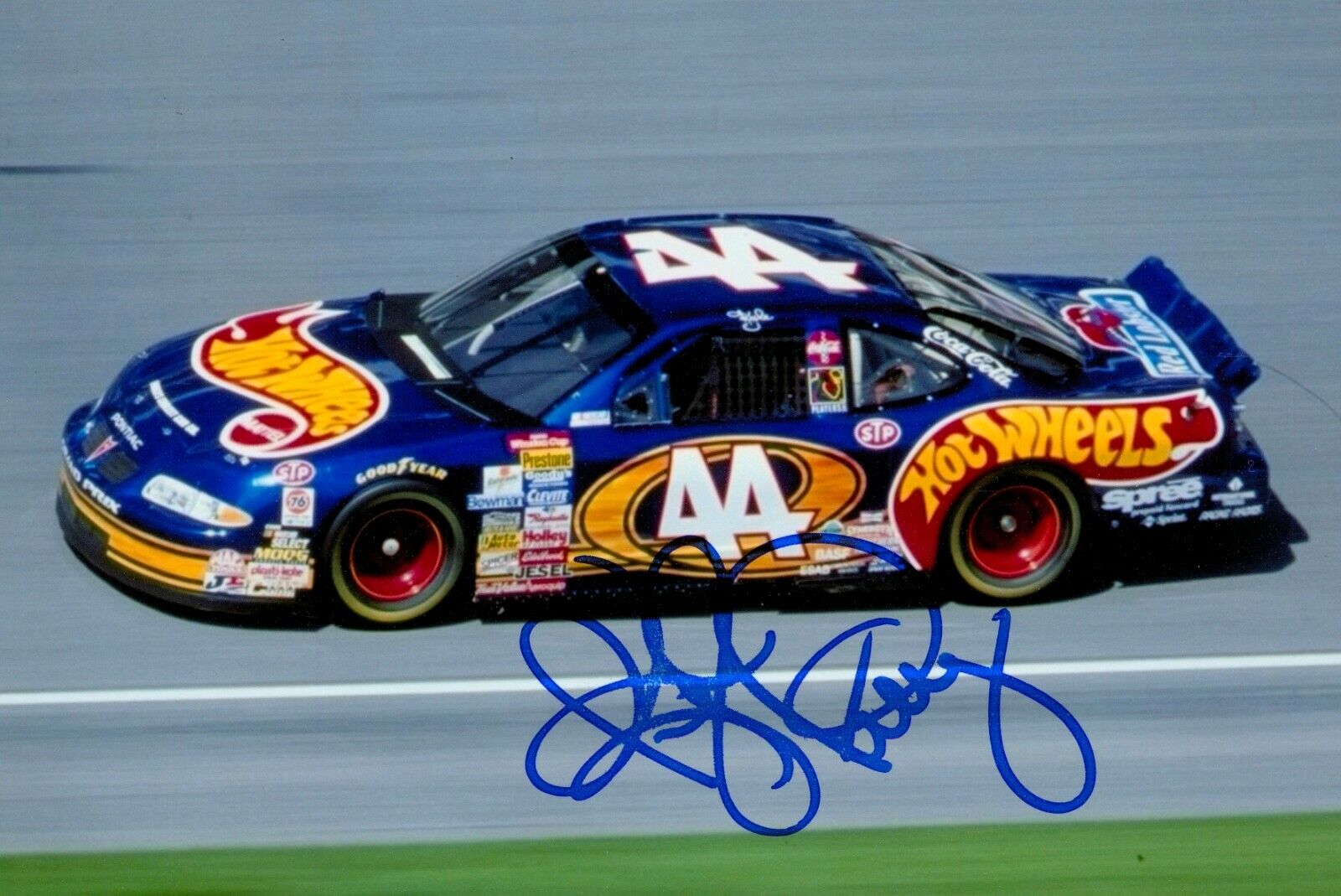 Kyle Petty Hand Signed 6x4 Photo Poster painting Stock Car Racing NASCAR Genuine Autograph + COA