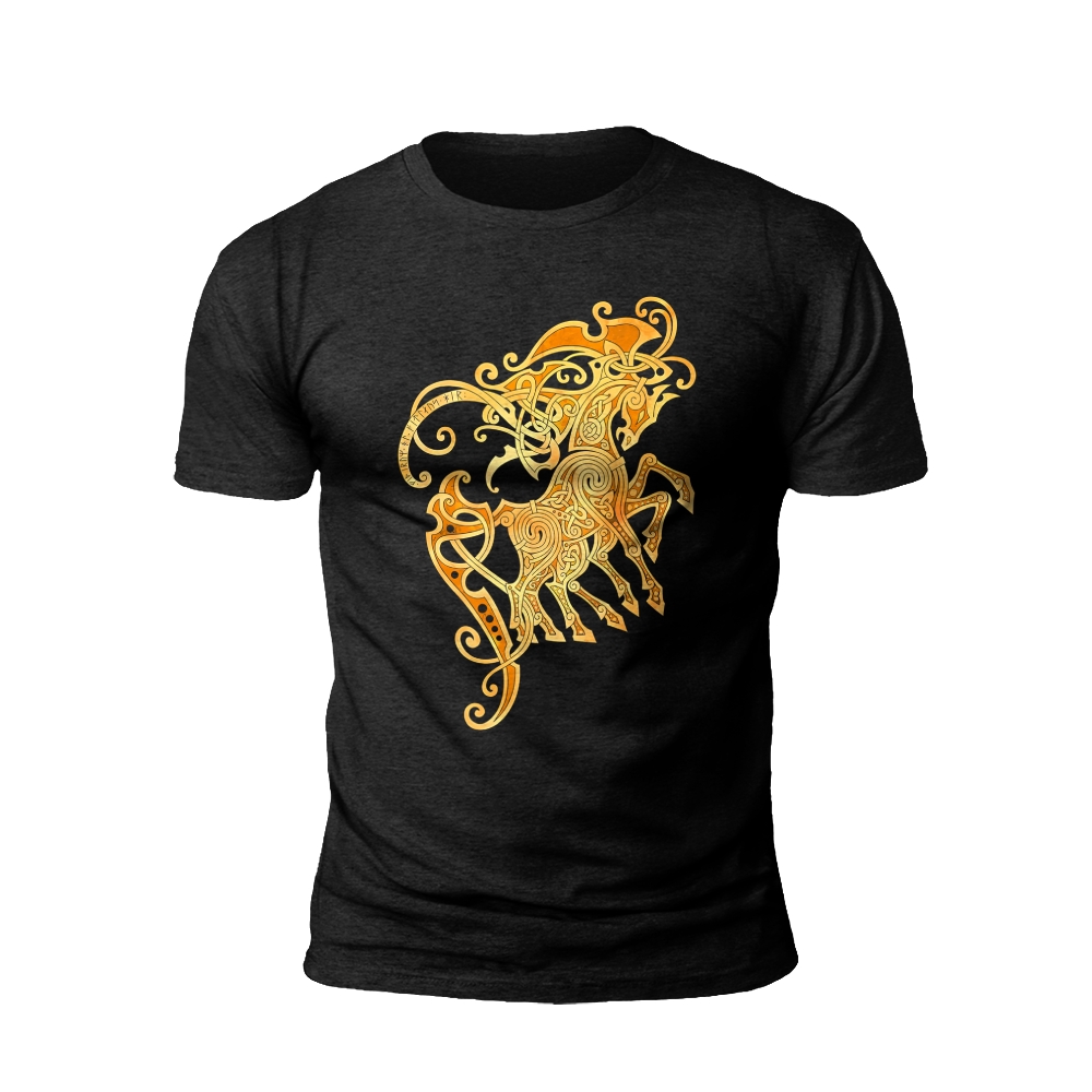 Viking Horse Warrior T-Shirt