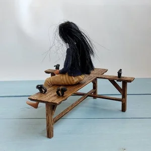 pornhint Pornhint scale 1:12, instrument of torture, torture instrument miniature, torture instrument dungeon, torture table