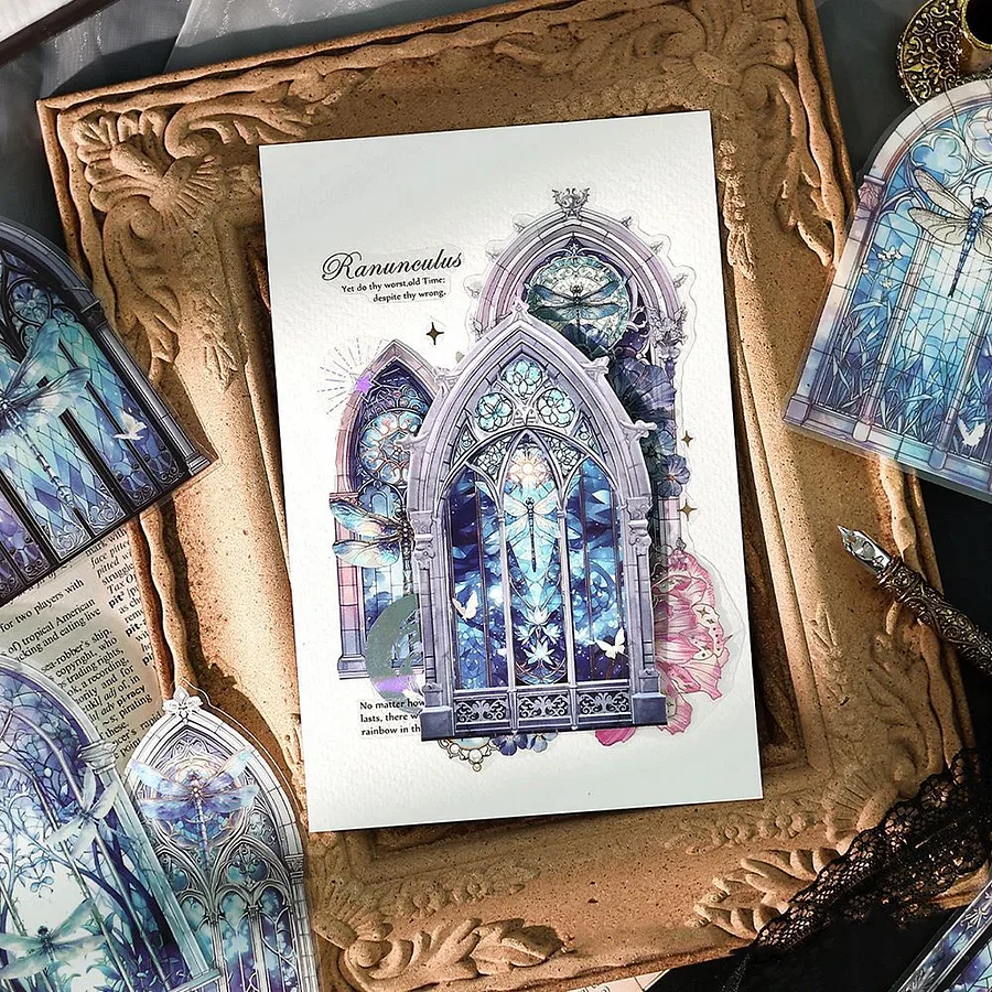 300 Feuilles Autocollants De Scrapbooking Stikers Aesthetic Gommettes