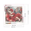 (40*40cm)Flower Fairy - Full Round Drill Diamond Painting