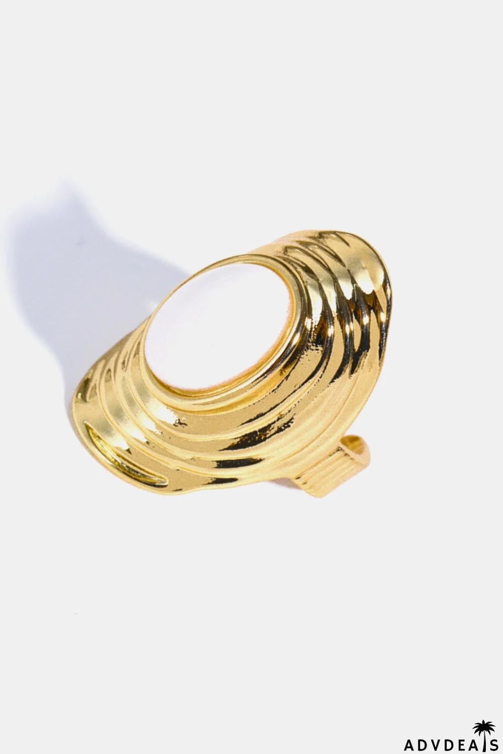 Natural Stone Copper Ring