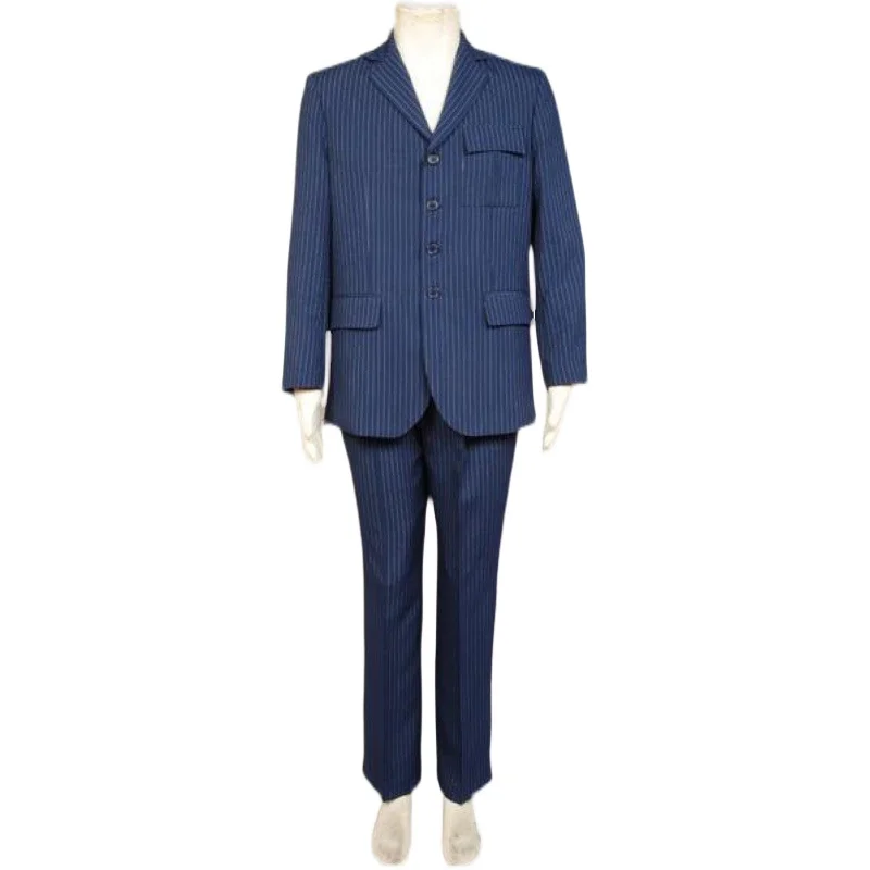 Best Who Will Be Doctor Dr Blue Suit Blazer Costume with Pants 