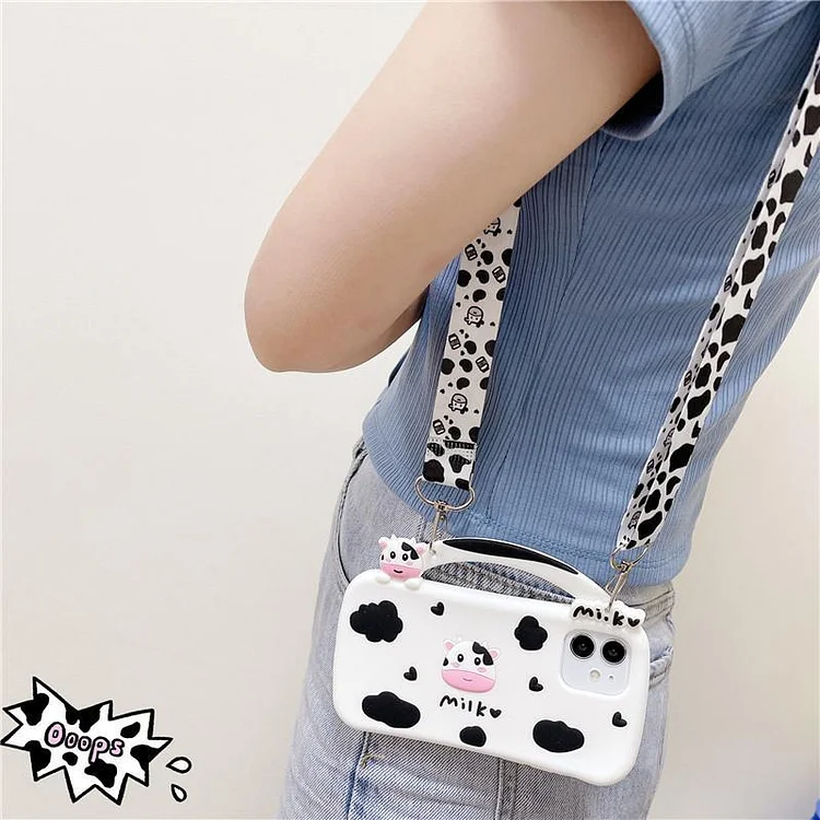 Portable Cloud Cow Case For iPhone