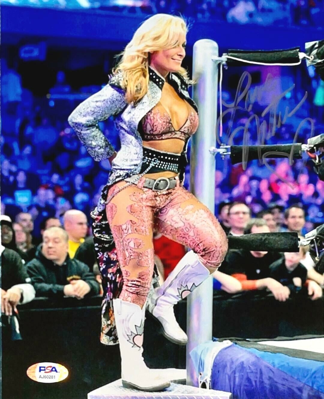 WWE NATALYA HAND SIGNED AUTOGRAPHED 8X10 WRESTLING Photo Poster painting WITH PSA DNA COA 30