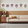 6Pack Owls-Crystal Rhinestone Diamond Painting(30x30cm)