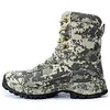 Men's camouflage outdoor hiking shoes waterproof nylon tactical boots hiking hunting boots