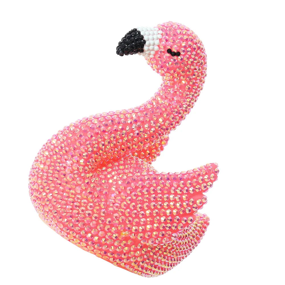 DIY Flamingo Diamond Painting Night Light Diamond Painting Bedside Lamp for Kid Gift