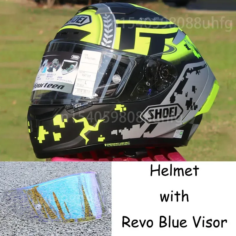 Motorcycle Full Face Helmet SHOEI X-14 Helmet X-SPIRIT III X-Fourteen The Isle of Man TT Races Helmet Solid X-14 Racing Helmet