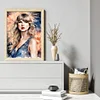 Taylor Swift-11CT Stamped Cross Stitch 40*55cm/15.75*21.65in