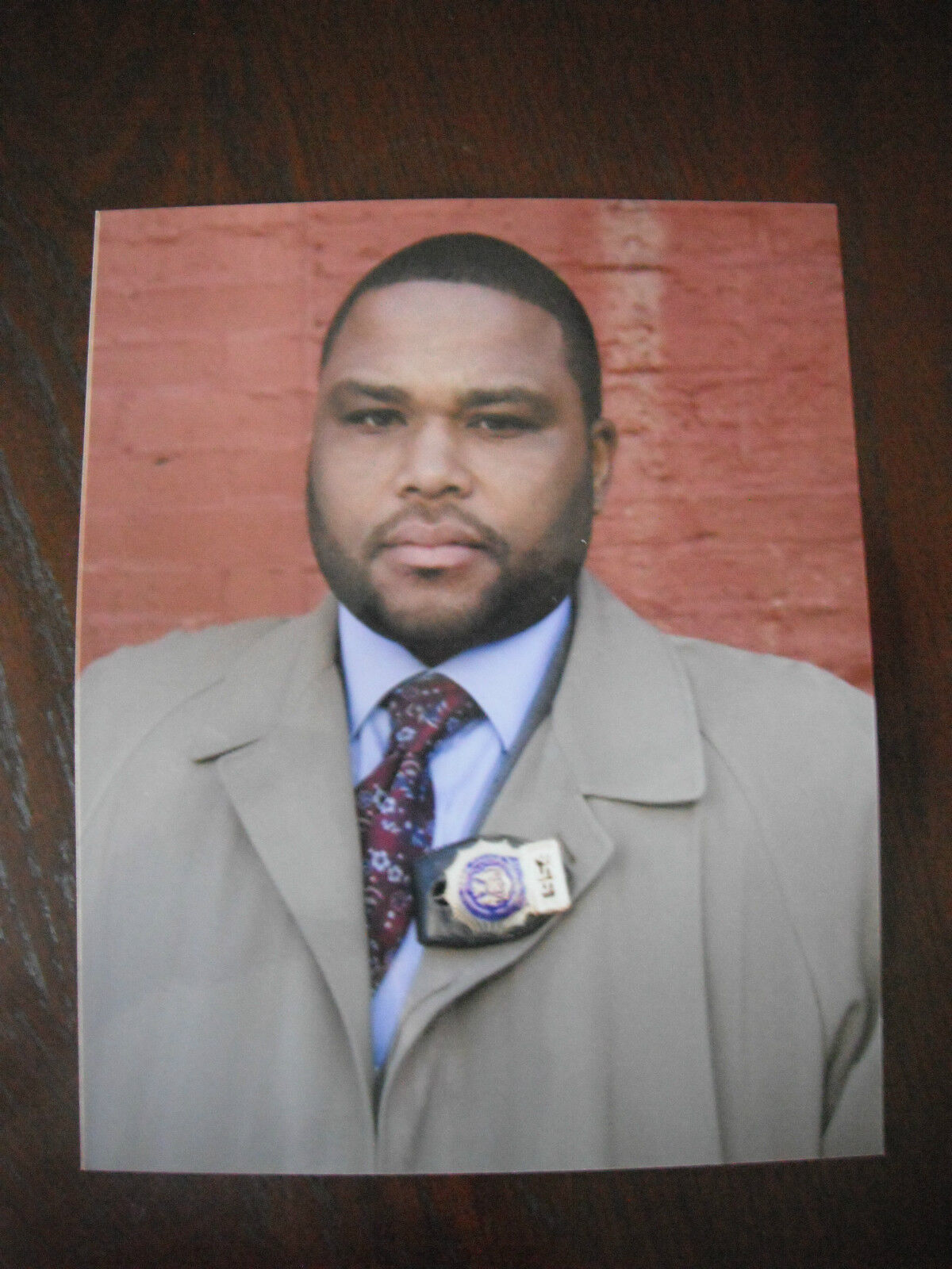 Anthony Anderson Law & Order Color 8x10 Promo Photo Poster painting Picture