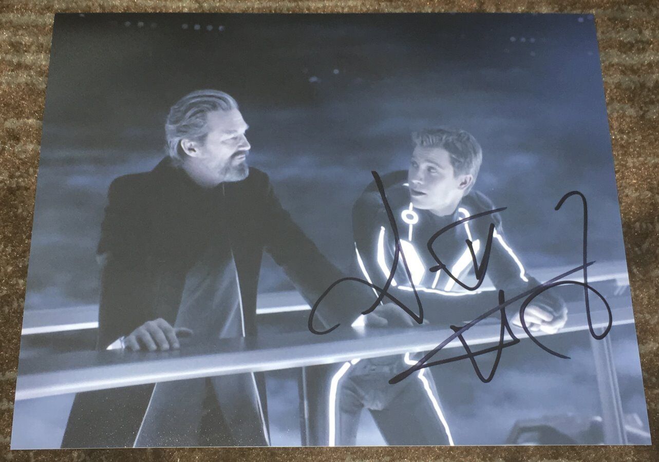 GARRETT HEDLUND SIGNED AUTOGRAPH TRON LEGACY TROY PAN HOOK 8x10 Photo Poster painting N w/PROOF