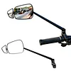 for 15-22mm Handlebars ABS Rearview Mirror EBike & Commuter for Road Safety