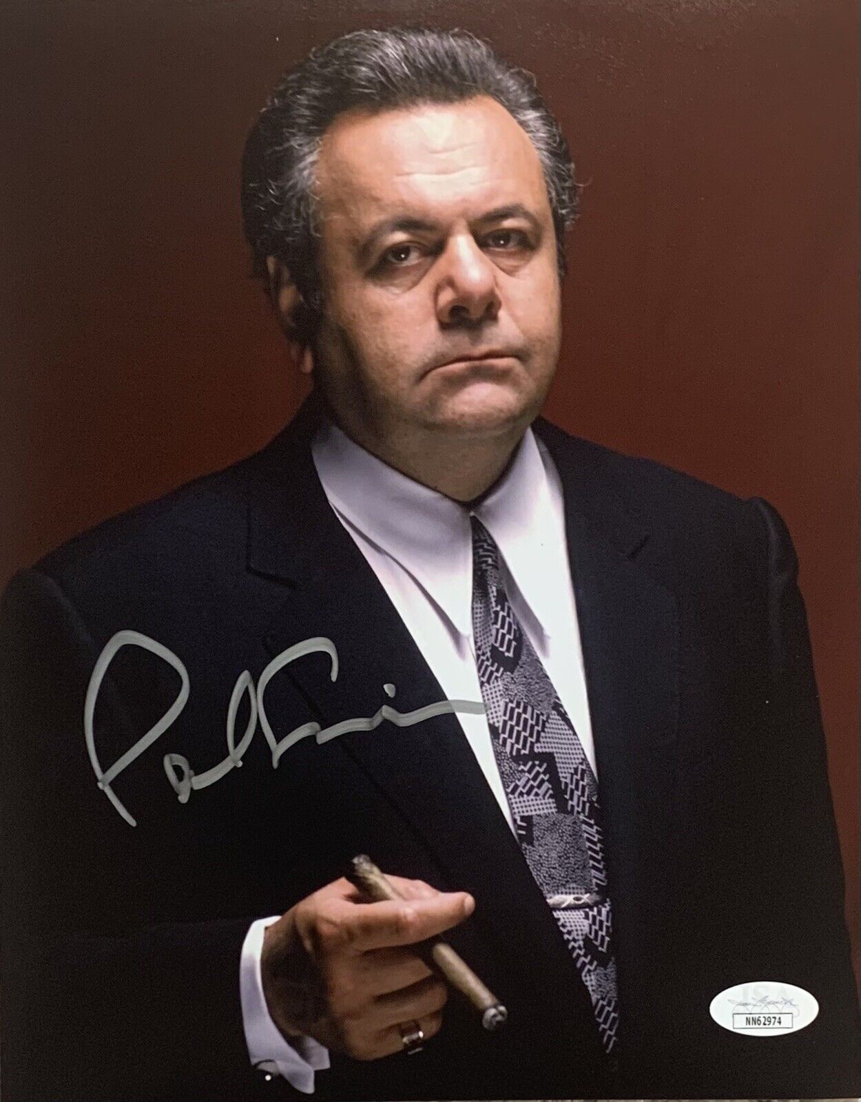 Paul Sorvino Goodfellas Paul Cicero Pose #2 Autographed 8x10 JSA