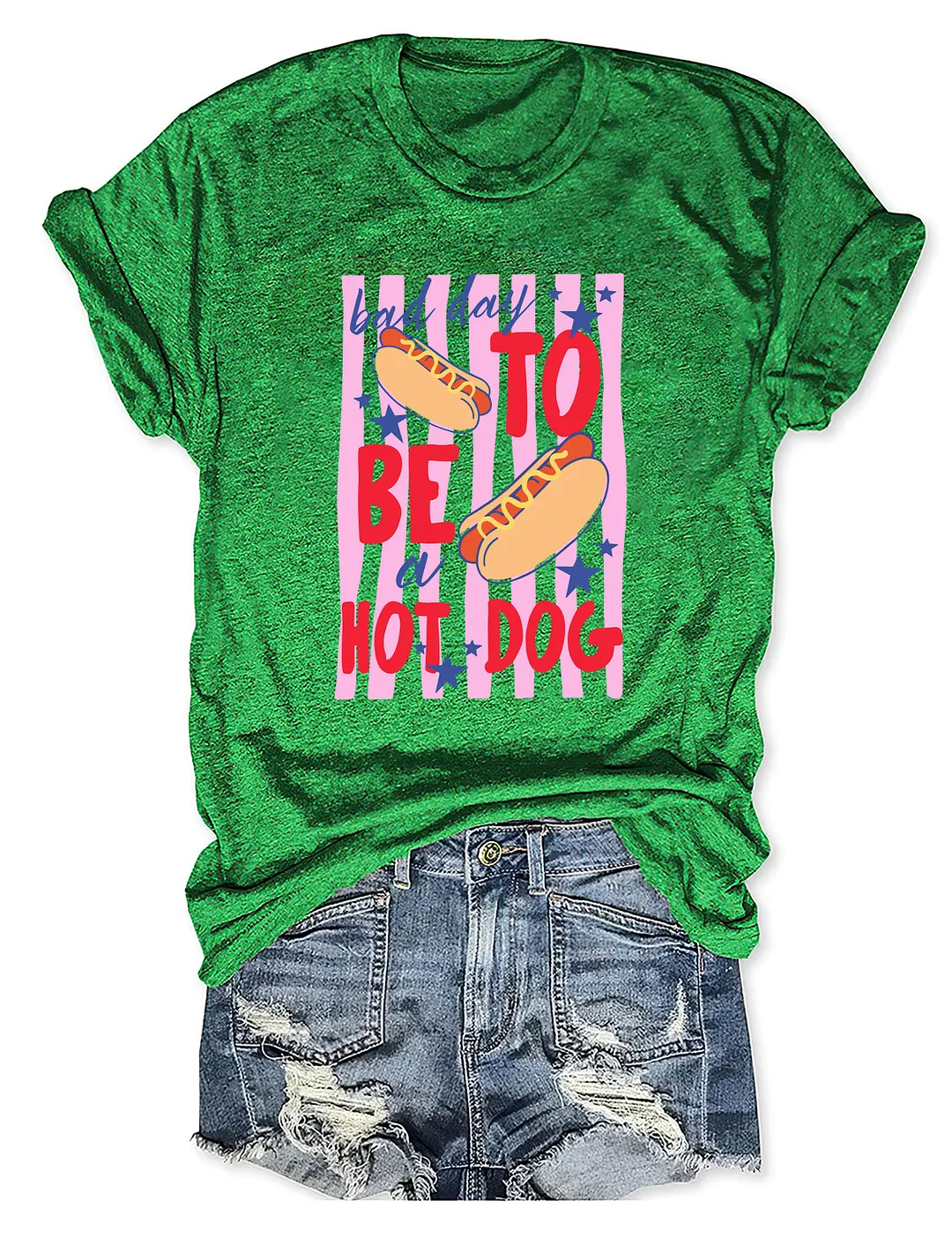 Bad Day To Be A Hot Dog T-shirt