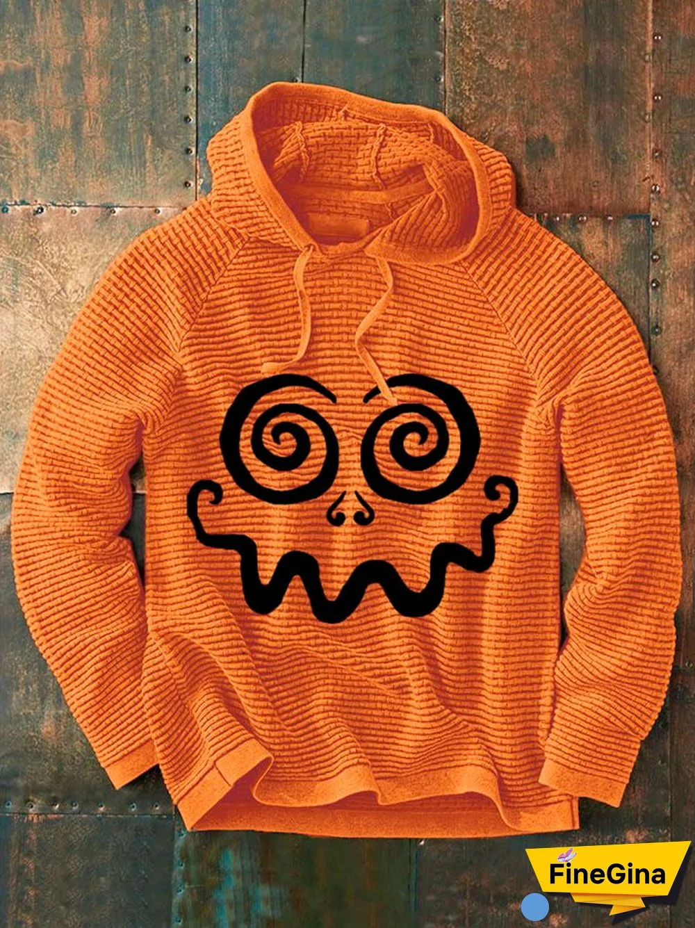 Men's Halloween Print Casual Sweatshirt