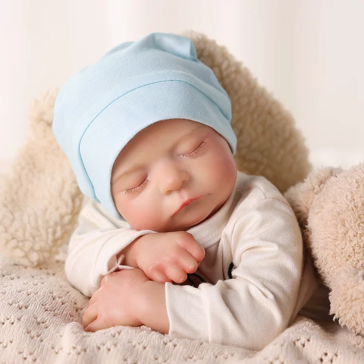 Babeside Sleeping Reborn Baby Noah 20'' Little Infant Girl Emotional Bond Companion