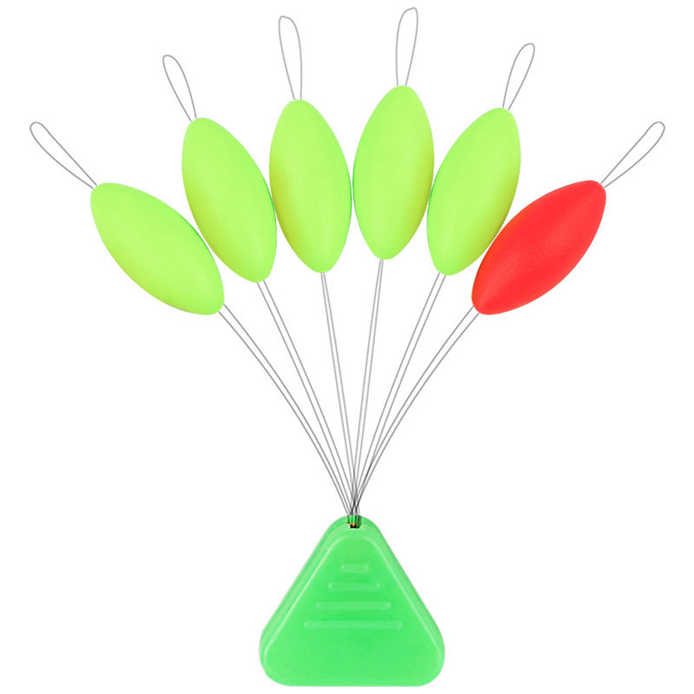 

Luminous Fishing Float Oval Seven-Star Floats Foam Fishing Accessory, 501 Original