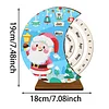 Diamond Painting Calendar Ornaments Wooden Rotating Calendar Desk Decor Kit