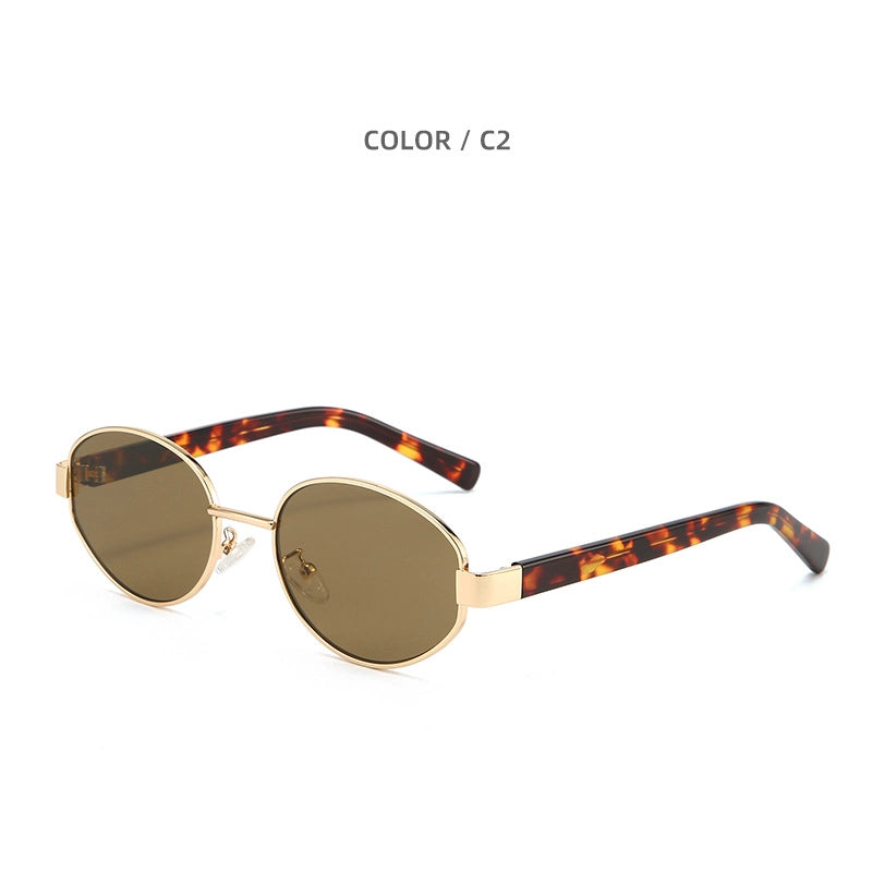 Cartoon Style Sweet Minimalist Multicolor Solid Color Nylon Cat Eye Full Frame Glasses