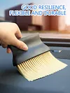 Auto Interior Dust Soft Brush Air Conditioning Outlet Cleaning Brush (Yellow)