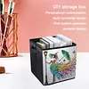 Faltbarer Diamond Painting Aufbewahrungsbehälter Frau Aufbewahrungsbox Diamond Painting Kit