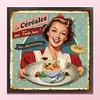 Retro Billboard-11CT Stamped Cross Stitch 40*40cm/15.75*15.75in tapestrymarket